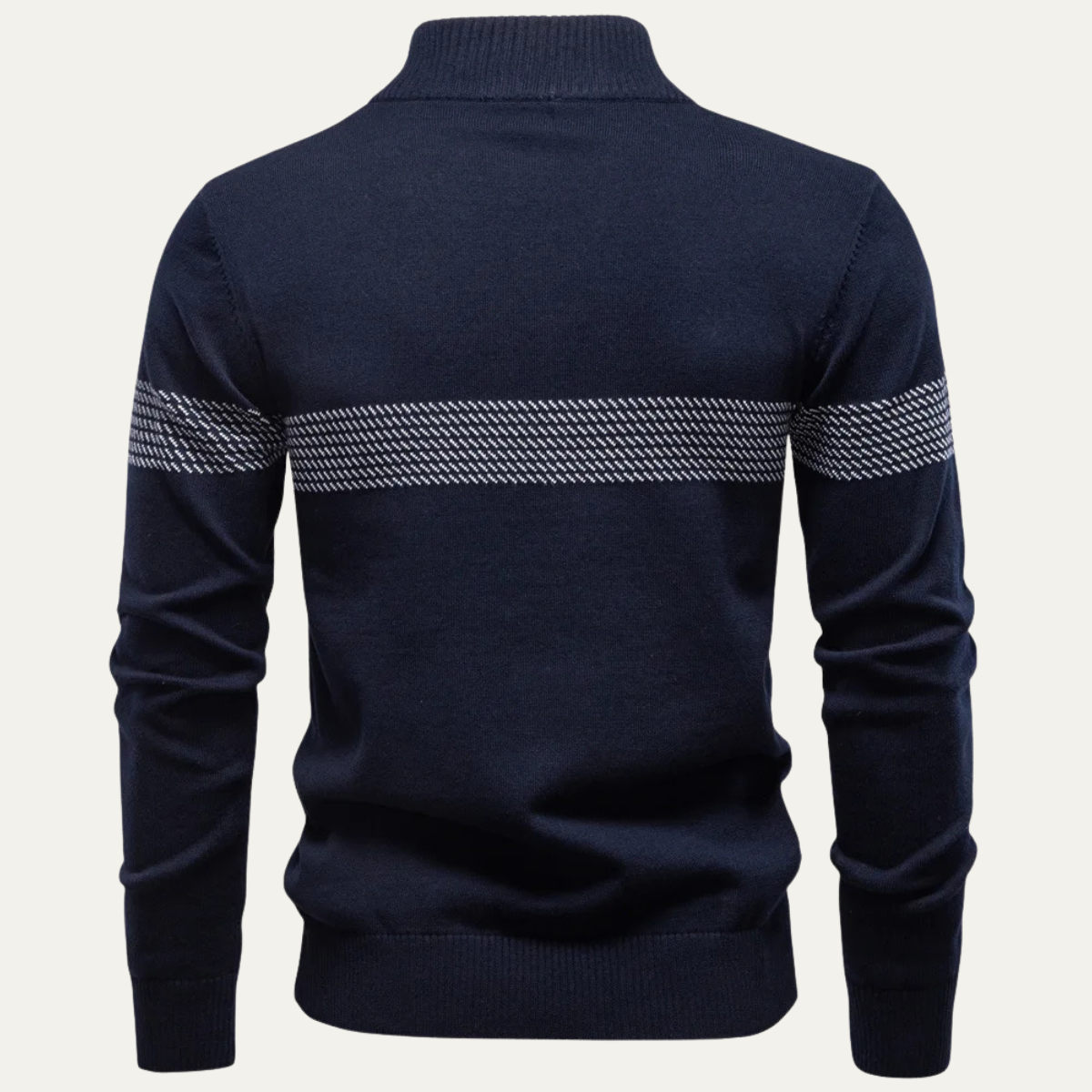 Men’s Business Quarter-Zip Knit Sweater