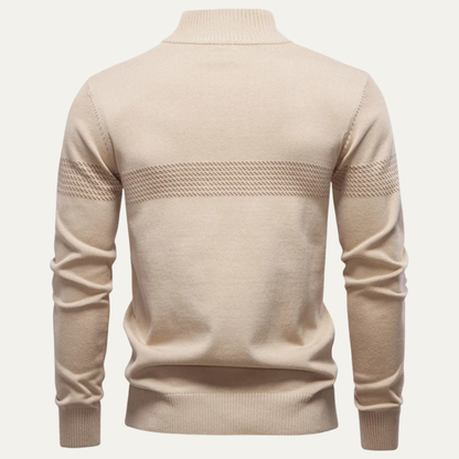 Men’s Business Quarter-Zip Knit Sweater