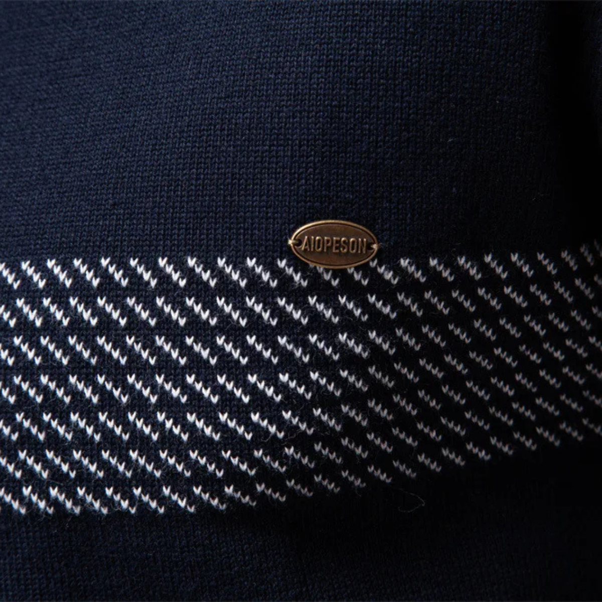Men’s Business Quarter-Zip Knit Sweater