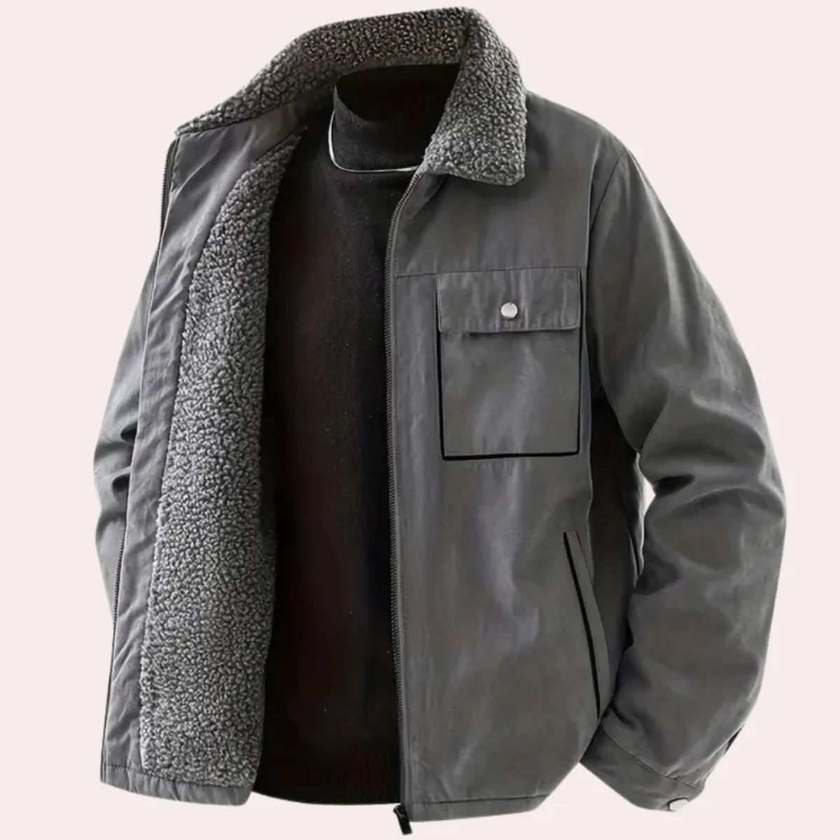 Men’s Sherpa Lined Work Jacket