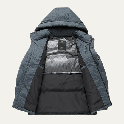 Men’s Heavily Padded Quilted Puffer Jacket