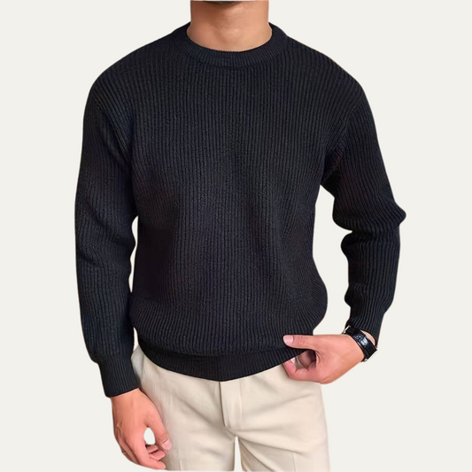 Men’s Vertical Ribbed Sweater
