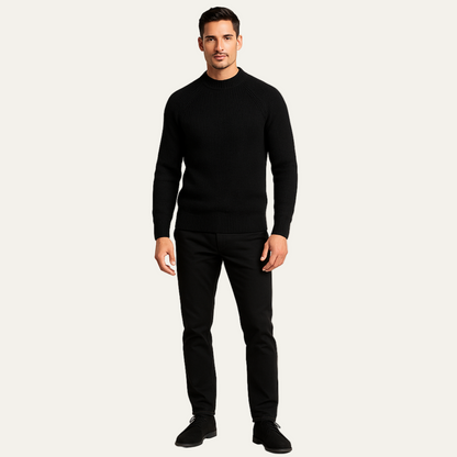 Men’s Timeless Ribbed Knit Sweater