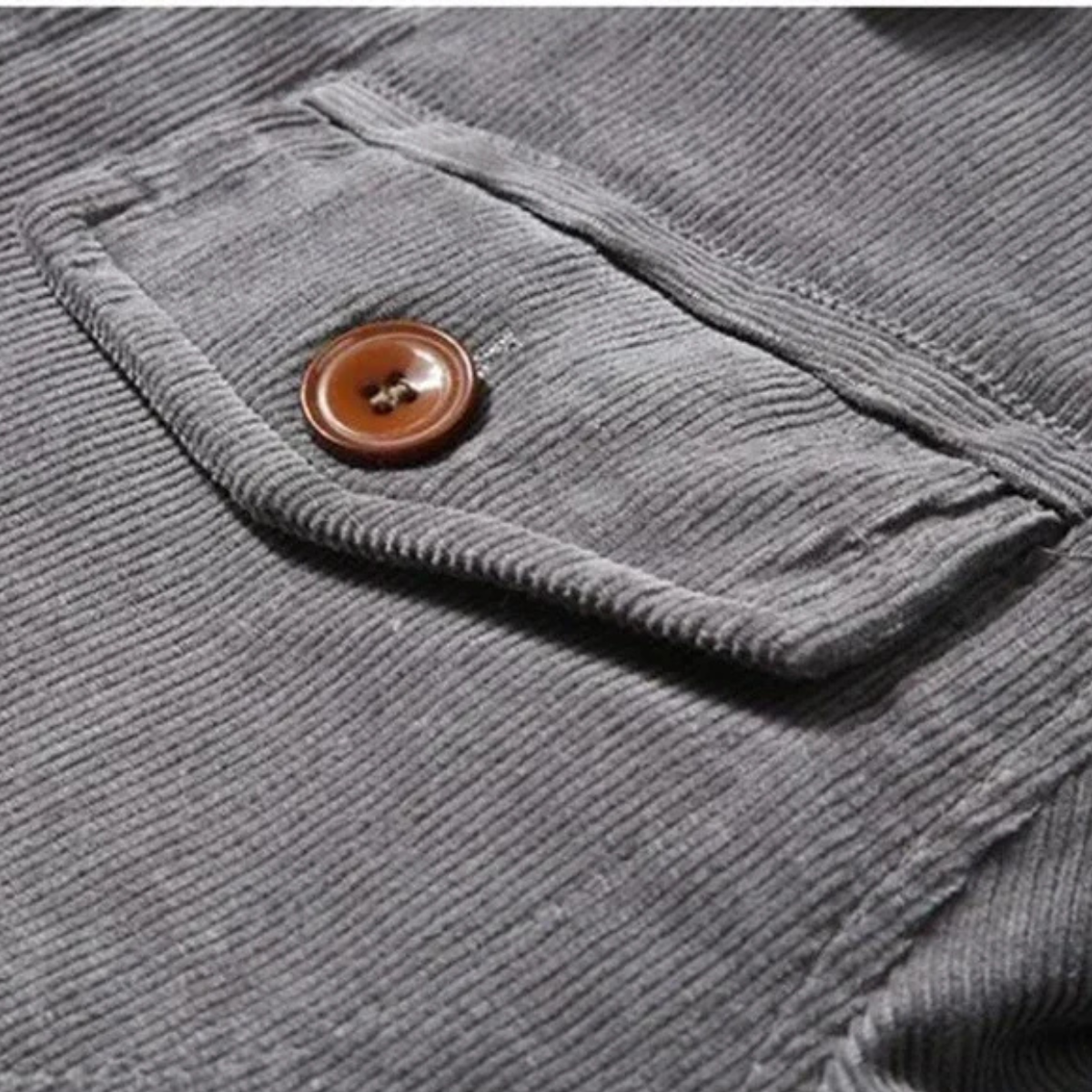 Men’s Rugged Faux-Shearling Lined Jacket
