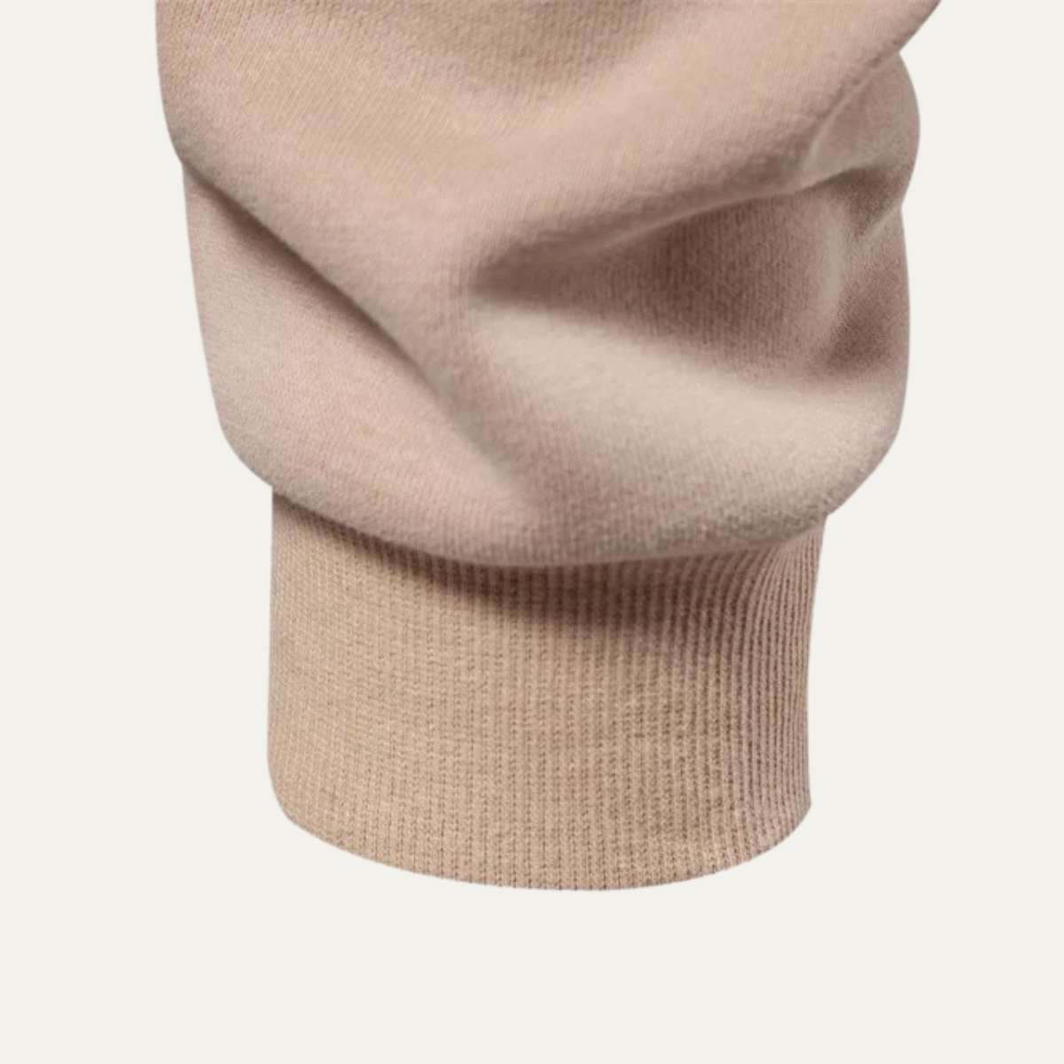 Men’s Crewneck Sweatshirt with Zipper Pocket