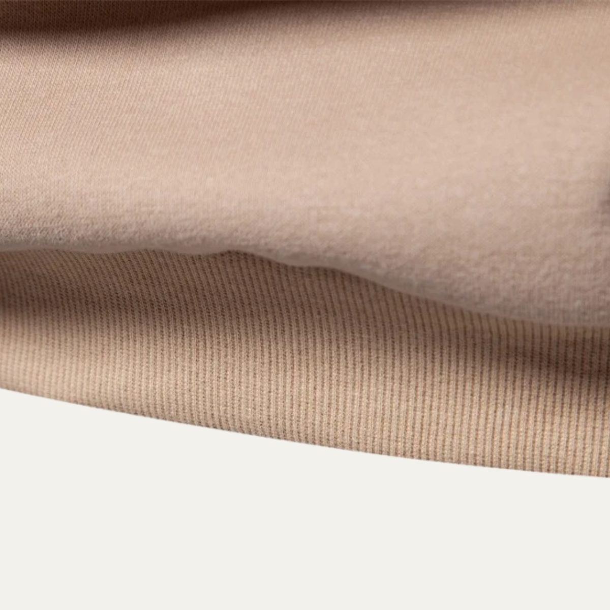 Men’s Crewneck Sweatshirt with Zipper Pocket