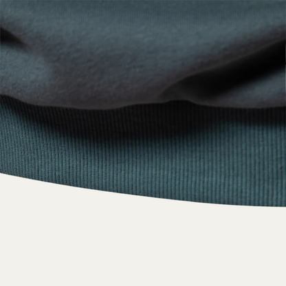 Men’s Crewneck Sweatshirt with Zipper Pocket