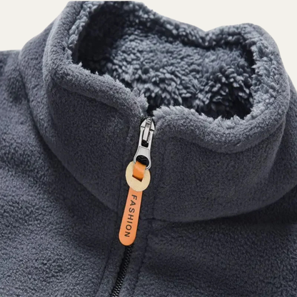 Men’s Full-Zip Sherpa Fleece Jacket