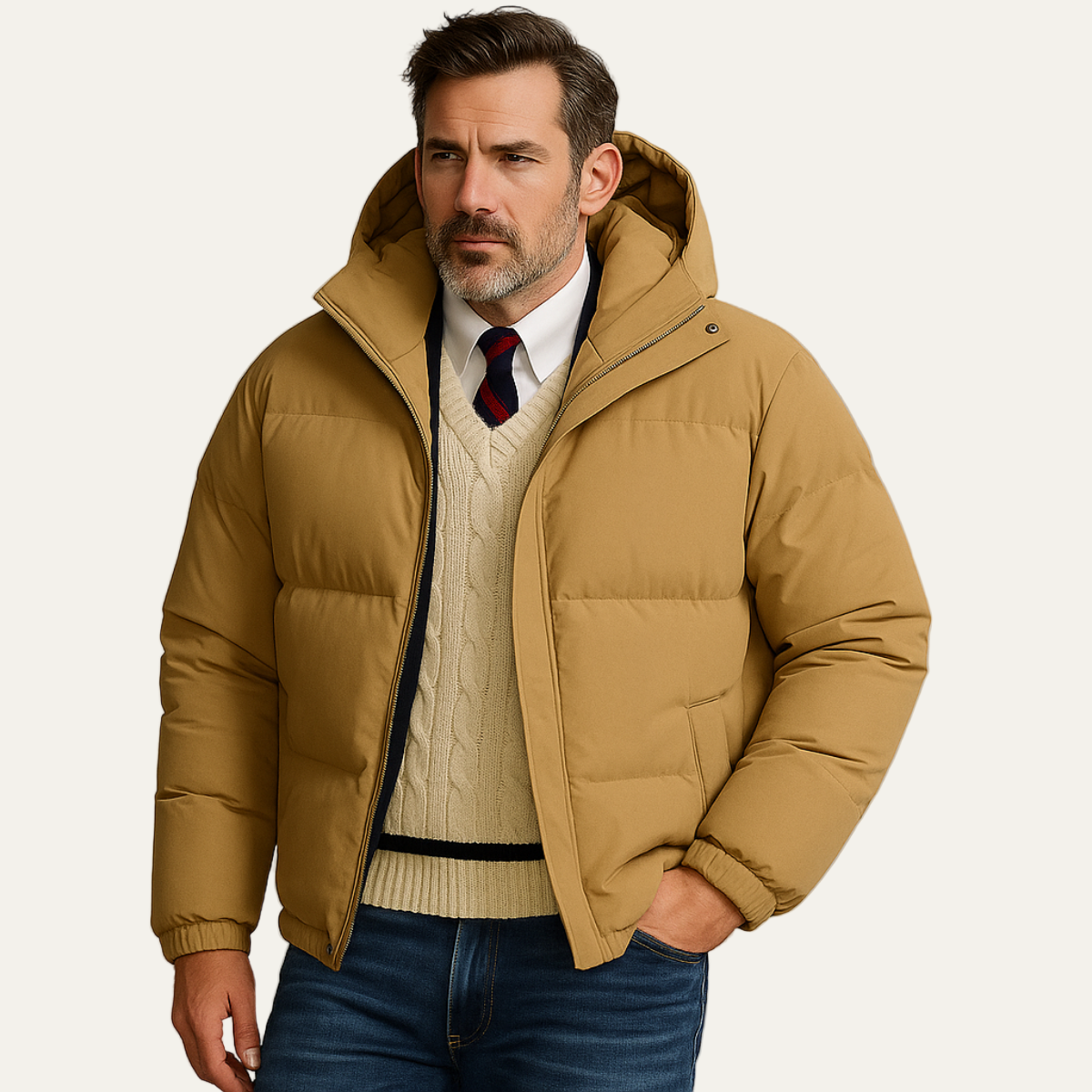 Men’s Sleek Puffer Jacket