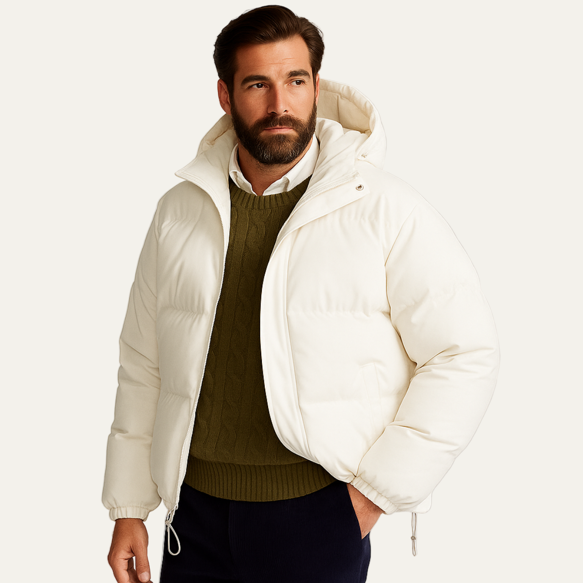 Men’s Sleek Puffer Jacket