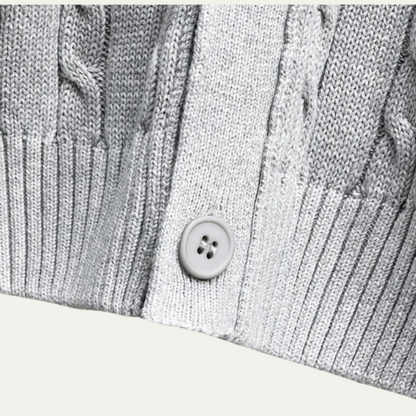 Men’s Classic Cable-Knit Cardigan