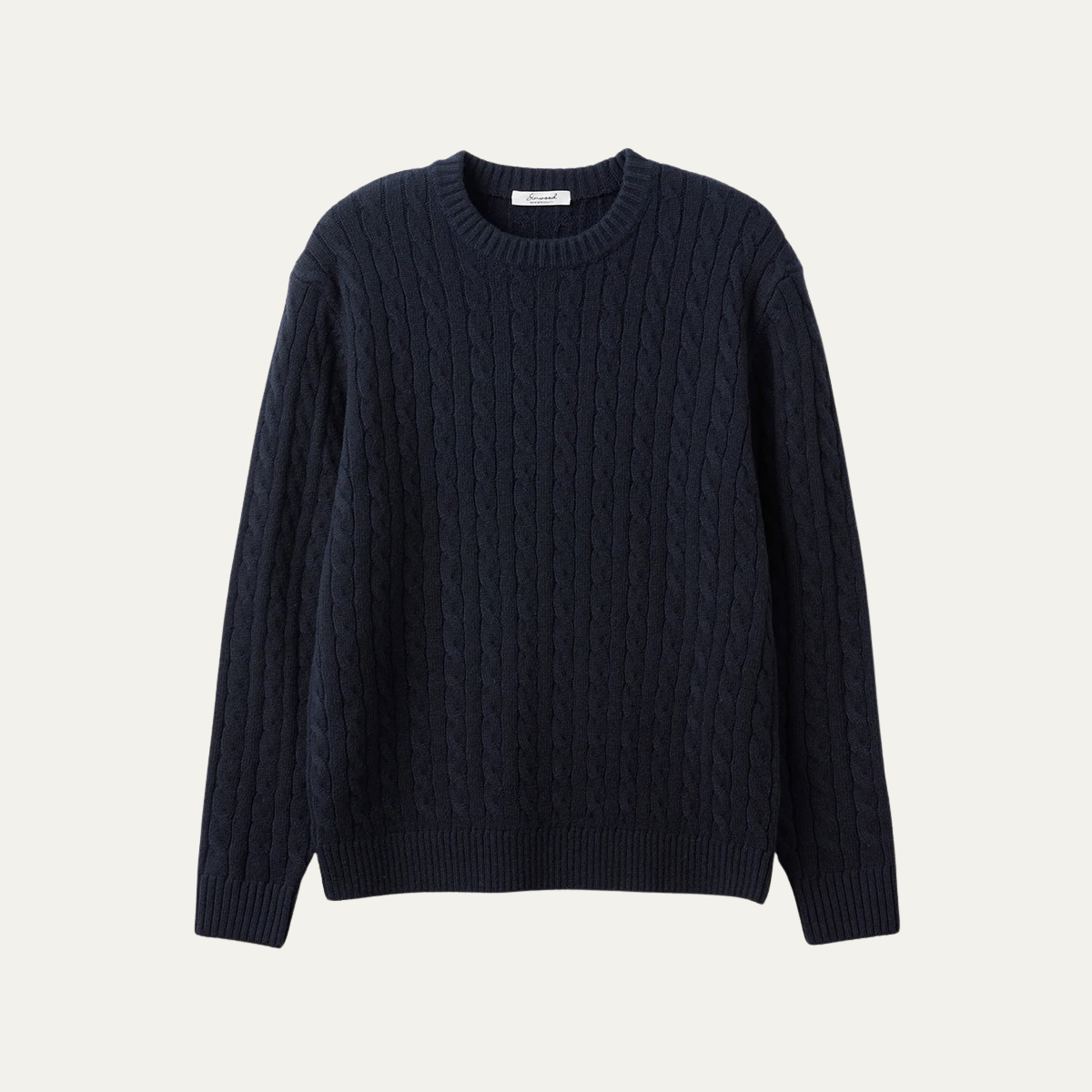 Men’s Full-Zip Geometric Knit Jacket