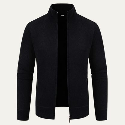 Men’s Smooth Knit Full-Zip Cardigan