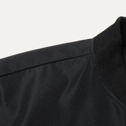 Men’s Minimalist Lightweight Zip Bomber Jacket