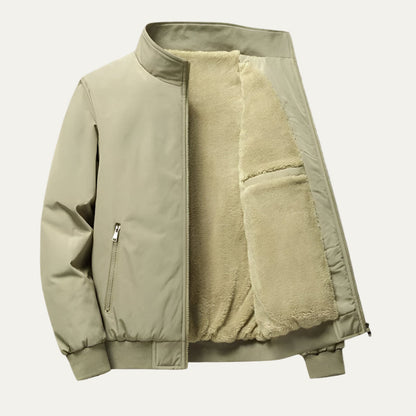 Men’s Sherpa Lined Bomber Jacket