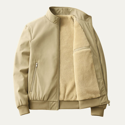 Men’s Sherpa Lined Bomber Jacket