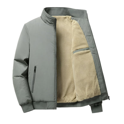 Men’s Sherpa Lined Bomber Jacket