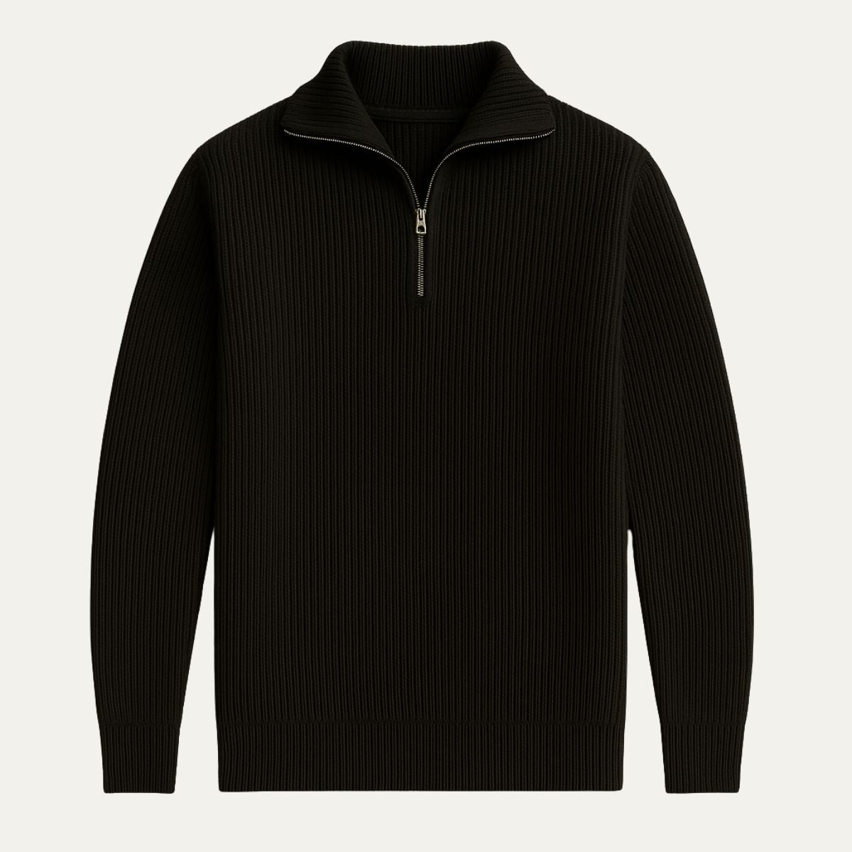 Men’s Sophisticated Ribbed Pullover