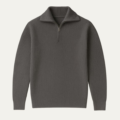 Men’s Sophisticated Ribbed Pullover