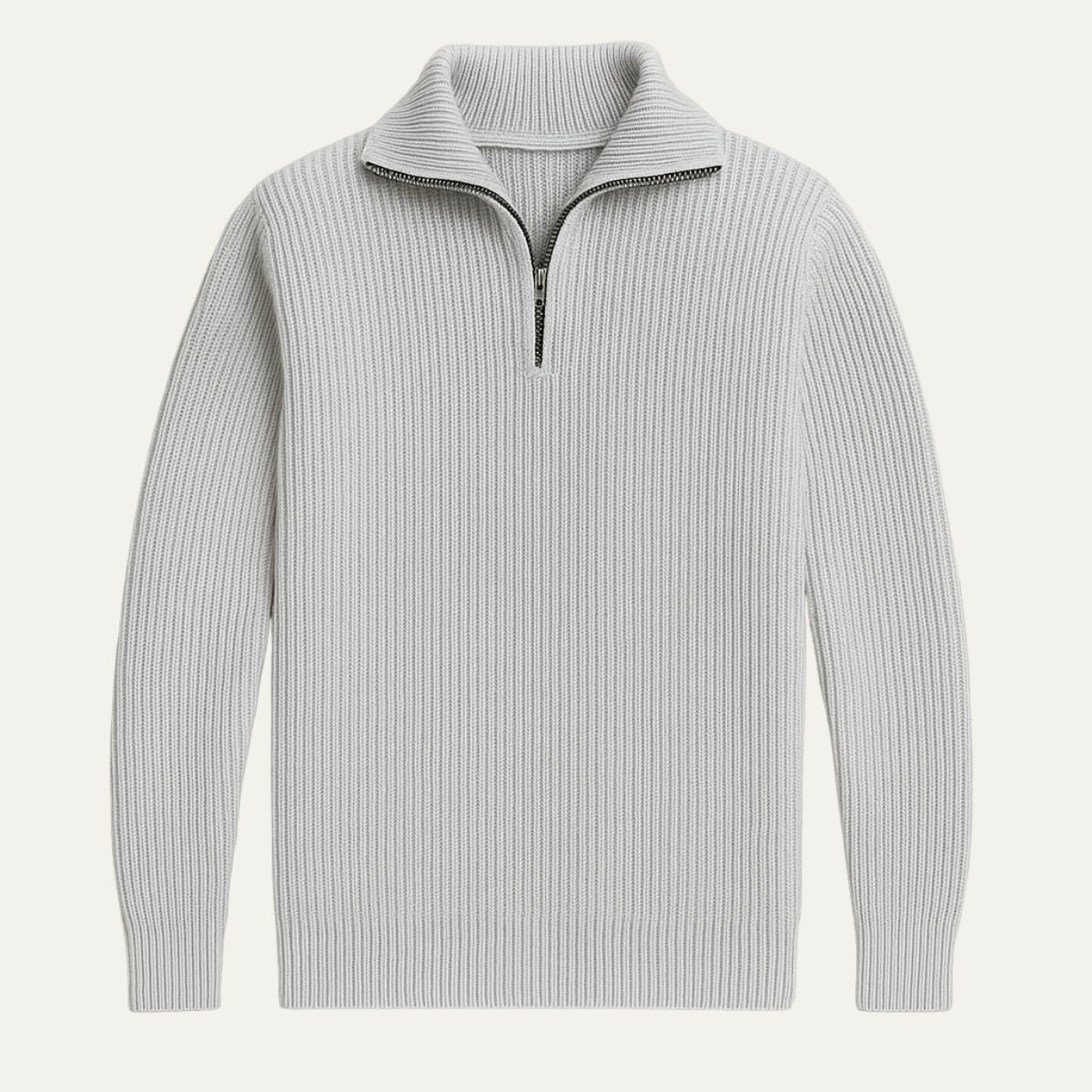 Men’s Sophisticated Ribbed Pullover