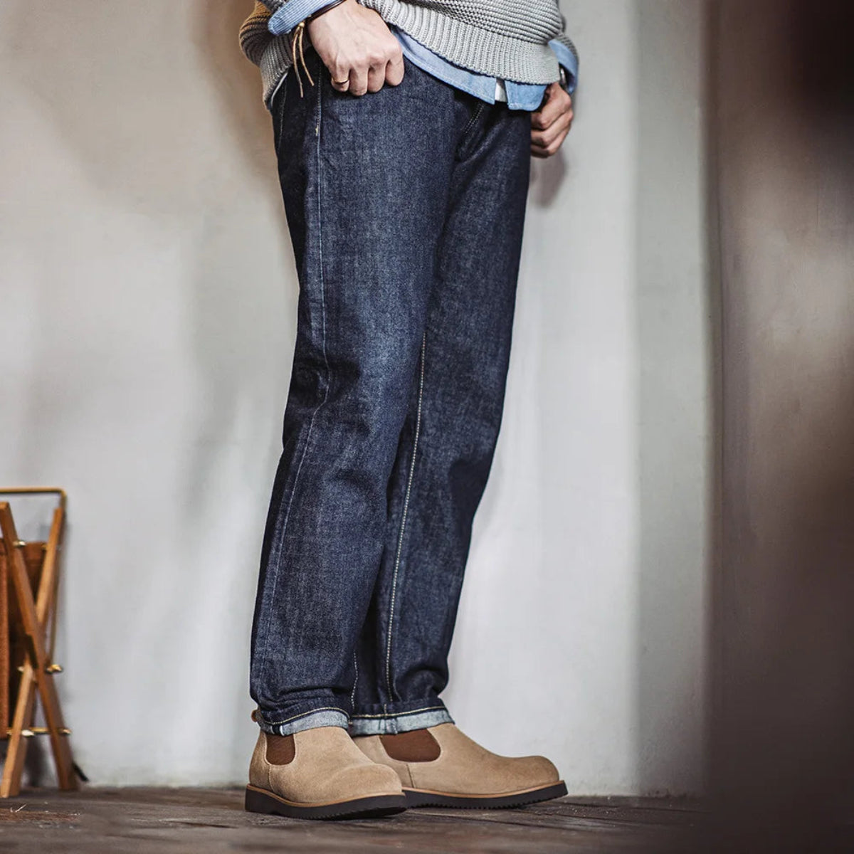 Men’s Classic Suede Chelsea Boots