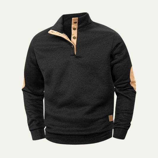 Men’s Snap-Collar Quarter Pullover