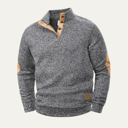 Men’s Snap-Collar Quarter Pullover