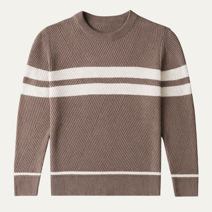 Men’s Retro Knit Crewneck Sweater