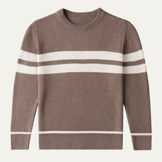 Men’s Retro Knit Crewneck Sweater