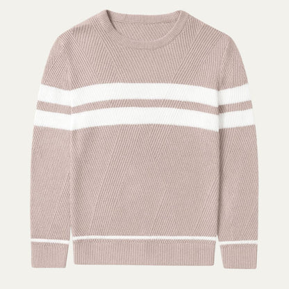 Men’s Retro Knit Crewneck Sweater