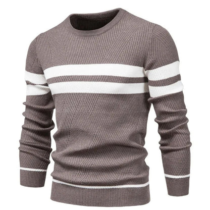 Men’s Retro Knit Crewneck Sweater