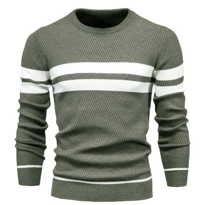 Men’s Retro Knit Crewneck Sweater