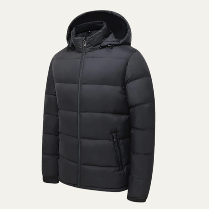 Men’s Classic Waist-Length Puffer Jacket