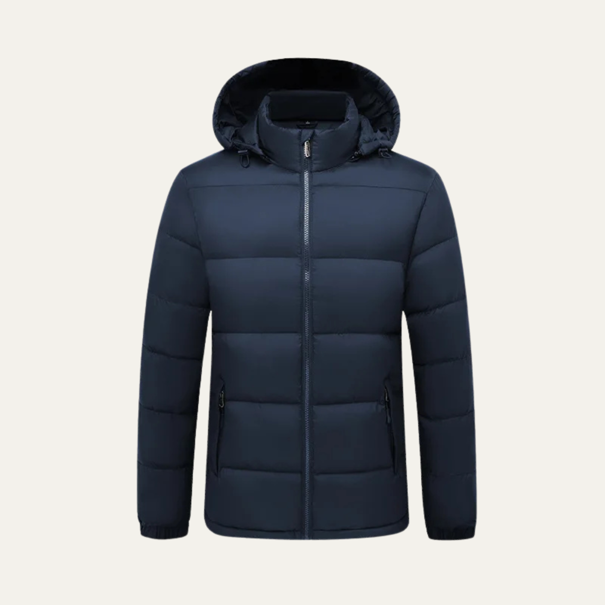 Men’s Classic Waist-Length Puffer Jacket