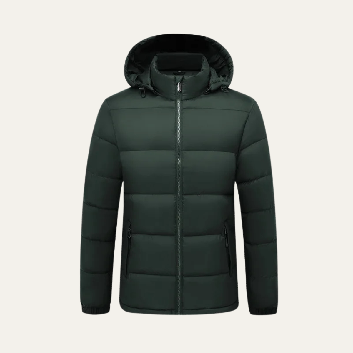 Men’s Classic Waist-Length Puffer Jacket