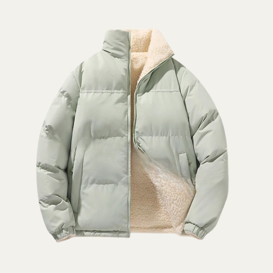 Men’s Reversible Sherpa Puffer Jacket
