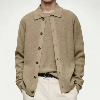 Men’s Classic Button-Up Cardigan