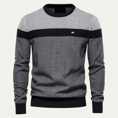 Men’s Chunky Cable Knit Full Zip Cardigan