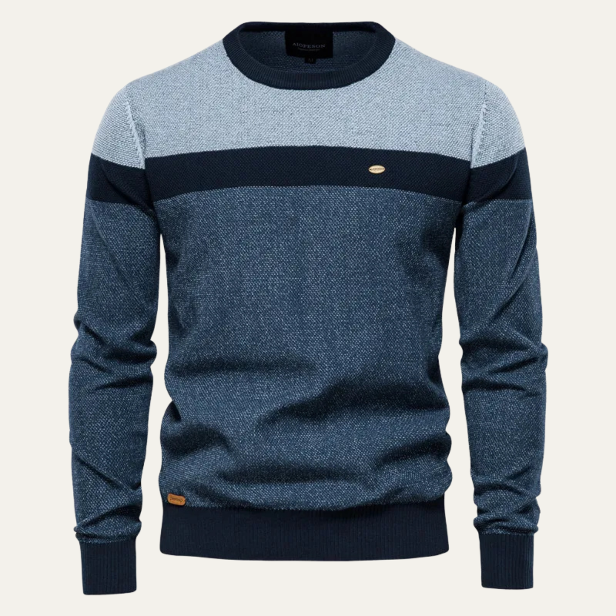 Men’s Chunky Cable Knit Full Zip Cardigan