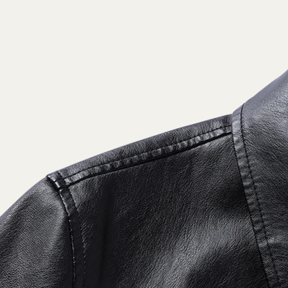 Men’s Classic Casual Leather Coat