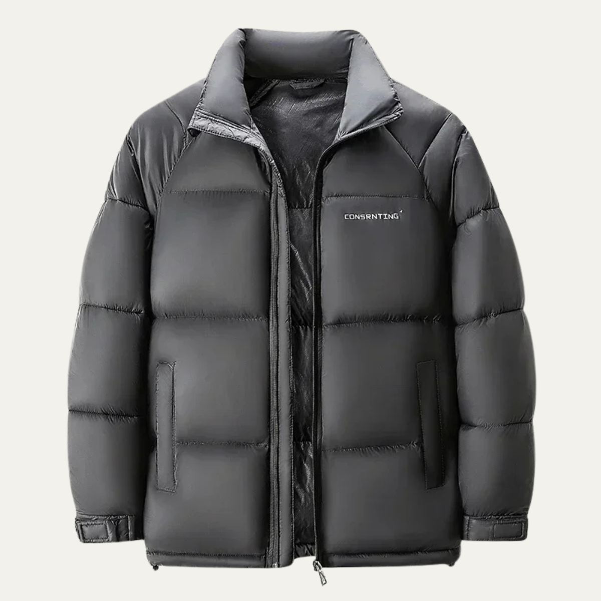 Men’s Classic Stand Collar Warm Winter Parka