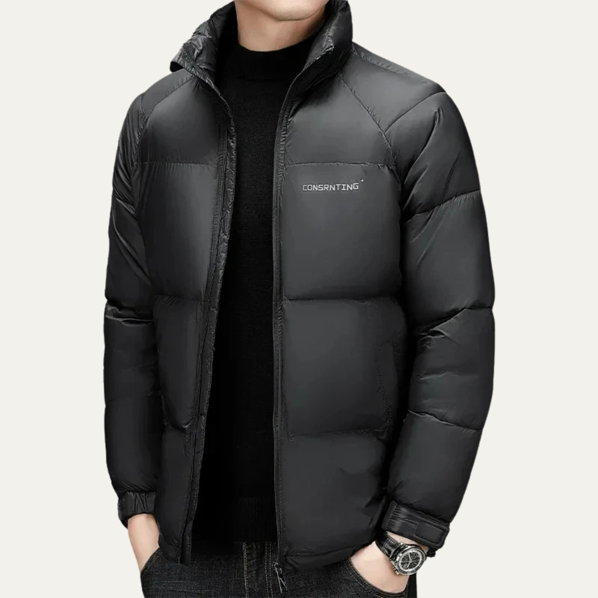 Men’s Warm Short Puffer Jacket