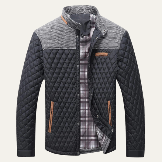Men’s Chunky Knit Buttoned Blazer
