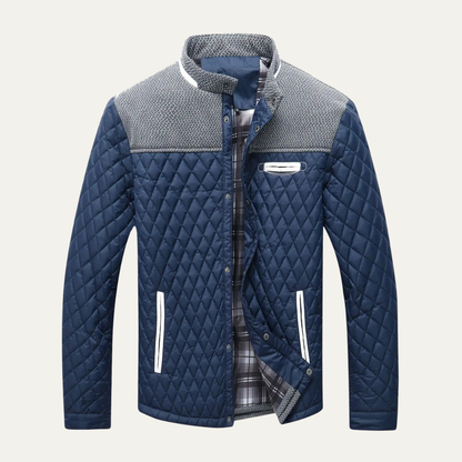 Men’s Chunky Knit Buttoned Blazer