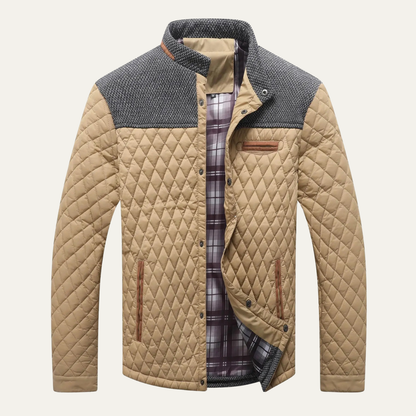 Men’s Chunky Knit Buttoned Blazer