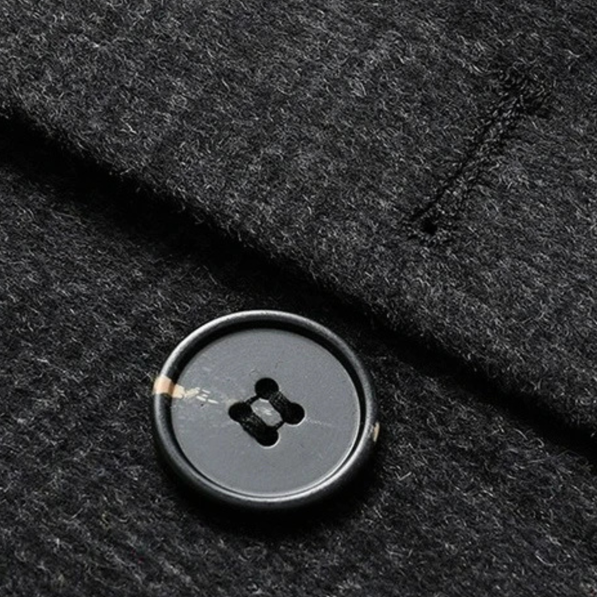 Men’s Winter Wool Plaid Overcoat