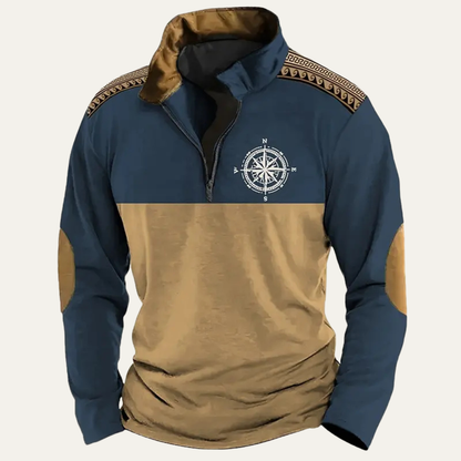Men’s Full-Zip Knit Sweater Jacket
