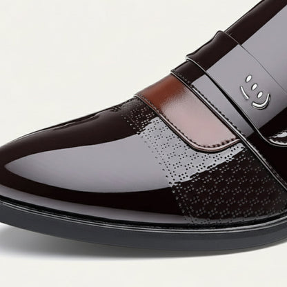 Men’s Patent Leather Slip-On Dress Shoe