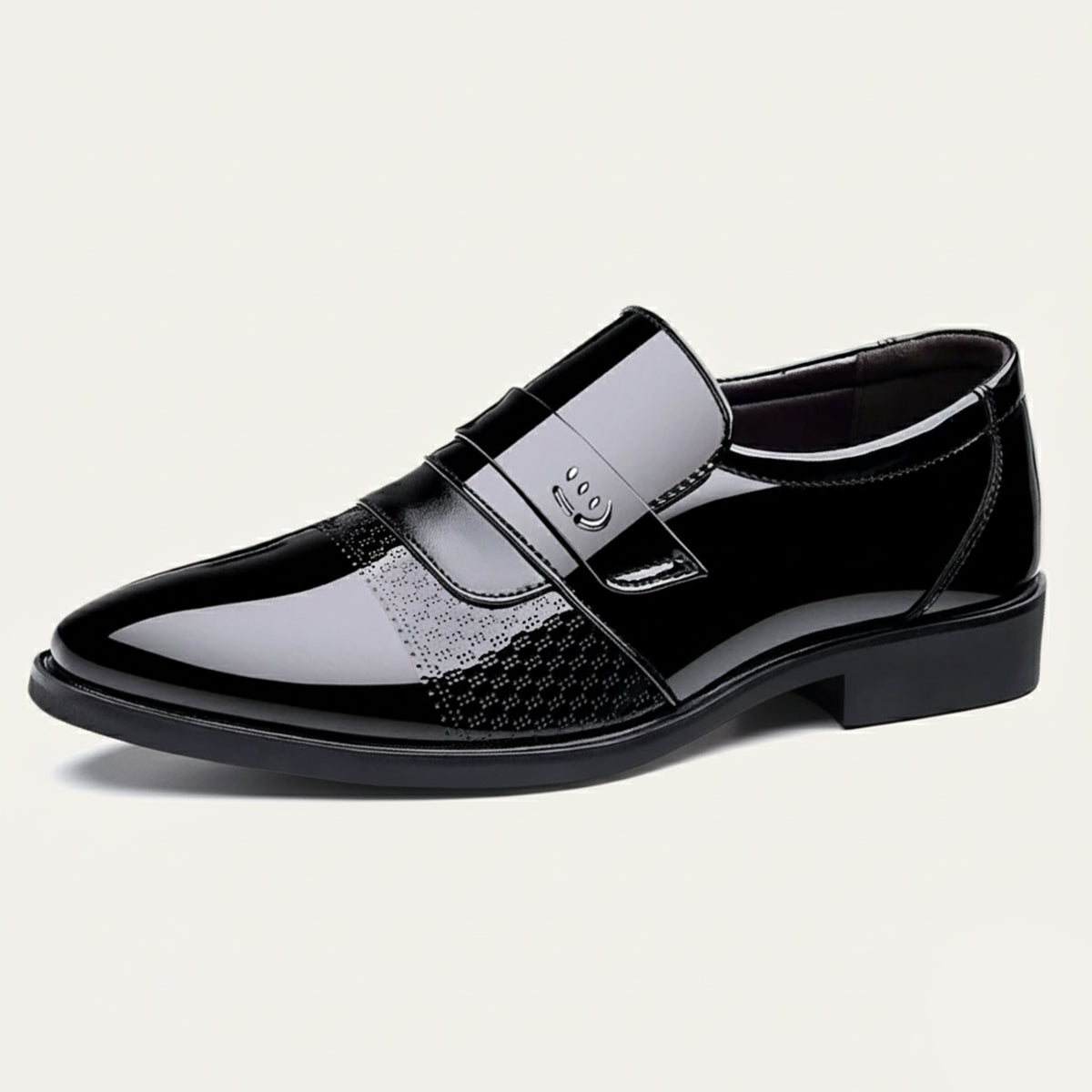 Men’s Patent Leather Slip-On Dress Shoe