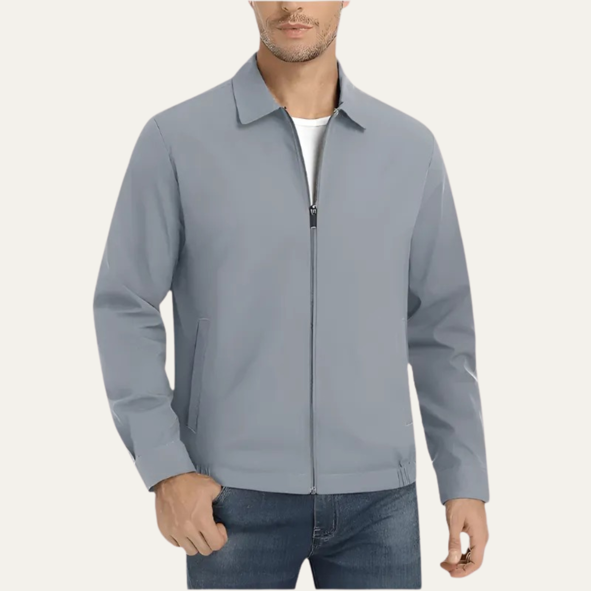 Men’s Modern Bomber Jacket
